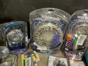 Huge BathroomKitchen TubShower Trim Kits, Spouts, Sprayers. Shower Heads, Drain Kits and Much More Accessories. See Pictures