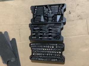 lot 40 image: Husky Mechanics Tool Set in Connect Trays (270-Piece). See Pictures