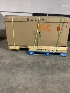 lot 60 image: Husky Heavy-Duty 72 in. W 18-Drawer, Deep Tool Chest Mobile Workbench in Matte Black with Adjustable-Height Hardwood Top. See Pictures