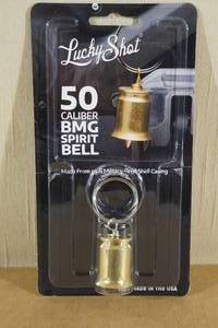 lot 13 image: Lucky Shot 50 Caliber BMG Motorcycle Spirit Bell