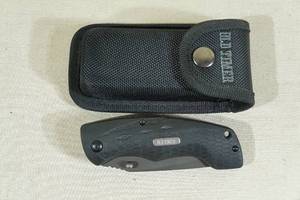 lot 40 image: Schrade Old Timer 2147OT Folding Pocket Knife with Nylon Case