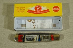 lot 34 image: Kissing Crane Lincoln Memorial Folding Knife - KC5592