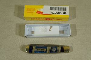 lot 36 image: Kissing Crane Freemason Folding Knife - KC5579