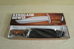 lot 44 image: Ridge Runner RR681 Renegade Bowie Knife