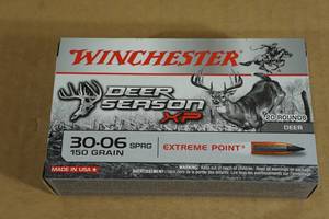 lot 65 image: 20 Winchester Deer Season XP .30-06 Sprg 150 Gr Extreme Point Ammo