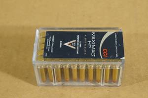 lot 82 image: 50 CCI Maxi-Mag .22 WMR 40 Gr JHP Ammo