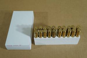 lot 85 image: 20 Reloaded .243 Win 100 Gr SP Ammo