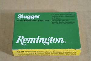 lot 111 image: 5 Remington Slugger 16 Gauge 2-34 45 Oz HP Rifled Slugs
