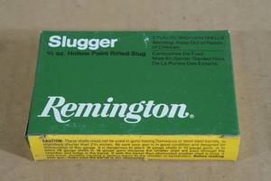 lot 112 image: 5 Remington Slugger 16 Gauge 2-34 45 Oz HP Rifled Slugs