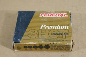 lot 117 image: 5 Federal Premium 20 Ga 3 2 Buck Magnum Shotshells