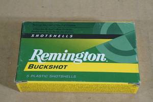 lot 120 image: 5 Remington Buckshot 12 Ga 2-34 00 Buck Shotshells
