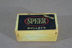 lot 135 image: 100 Speer Hot-Cor 270 Cal .277 150 Gr Spitzer Bullets