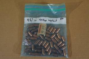 lot 142 image: 50 Remington 45 Cal .457 405 Gr SP Bullets