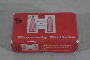 lot 157 image: 36 Hornady 6mm Cal .243 87 Gr Spire Point Bullets