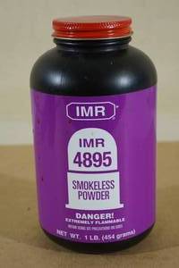 lot 163 image: 1 Lb IMR 4895 Smokeless Gun Powder
