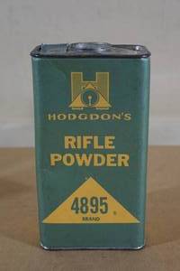 lot 170 image: Partial Can of Hodgdons 4895 Rifle Gun Powder