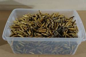 lot 177 image: Empty .223 Rem AndOr 5.56mm Casings - About 1900