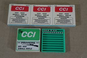 lot 184 image: 316 CCI No 400 Small Rifle Primers