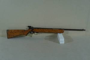 lot 4 image: Vintage Mossberg Model 44US .22 LR Bolt Action Target Rifle