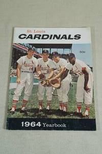 lot 14 image: 1964 St Louis Cardinals Team Yearbook