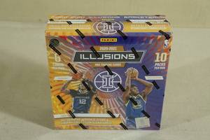 lot 15 image: MEGA Box of 2020-21 Panini Illusions Basketball Card Packs