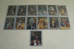 lot 85 image: 1996-97 Topps Stars Cards - Barkley, Shaq, Magic, Pippen