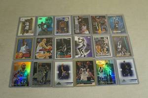 lot 90 image: Basketball Cards - Nash, Miller, Robinson, Webber, Payton