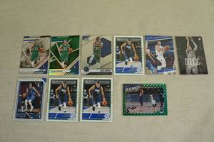 lot 76 image: Luka Doncic Cards - Mosaic Bang Refractor, Classics, Threads