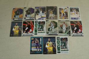 lot 77 image: Basketball Cards - LeBron, Giannis