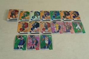 lot 93 image: Mosaic Refractor Basketball Cards - Payton, Magic, LaVine, Russ