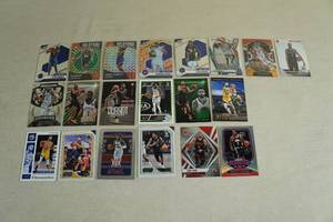 lot 96 image: Basketball Cards - Durant, Kawhi, Duncan, Shaq, KG, Mitchell