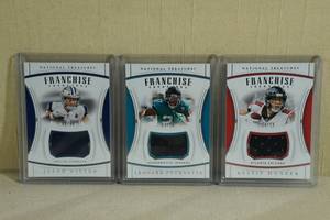 lot 106 image: National Treasures Franchise Treasures Patch Cards - Witten, Fournette