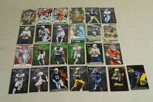 lot 107 image: Football Rookie Cards - Fields, Lawrence, Wilson, Lance, Herbert