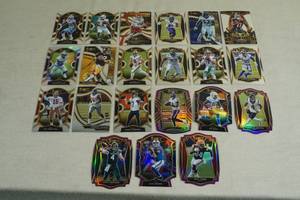 lot 108 image: Select Football Cards - Die Cuts, Montana, Lamar Jackson, Tua, Mahomes