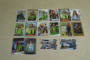 lot 130 image: Racing Cards - Ladies, Danica, Deegan, Zamora