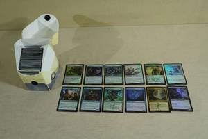 lot 149 image: Magic the Gathering Cards - Some Large, Foils