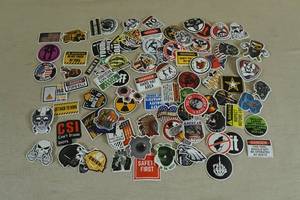 Assorted Humorous Hard Hat Stickers