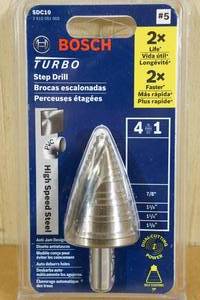 Bosch SDC10 #5 Step Drill Bit