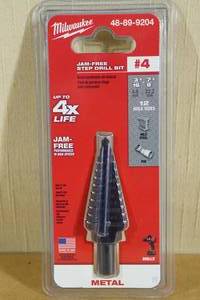 Milwaukee 48-89-9204 #4 Step Drill Bit