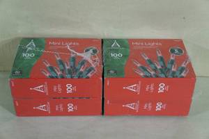 Mini Christmas Lights - Red