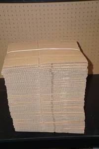50 Cardboard Boxes - 6 x 8 x 4.5