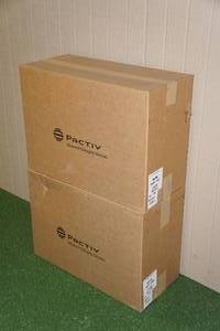 500 Pactiv Ebony Eclipse Food Trays