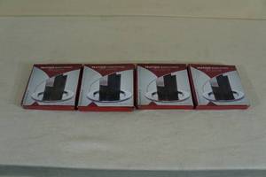 Franmara Pratique Brushed Stainless Wine Bottle Coasters