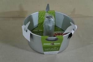Nordic Ware Naturals Aluminum Angel Food Cake Pan