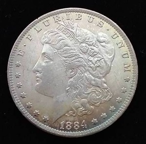 lot 4 image: 1884-O Morgan Dollar
