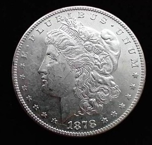 lot 8 image: 1878-S Morgan Dollar
