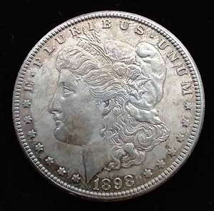 lot 13 image: 1898-O Morgan Dollar