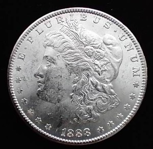 lot 46 image: 1888 Morgan Dollar