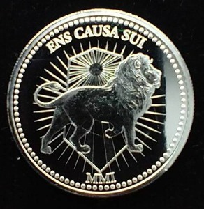 lot 51 image: 1 Oz. John Wick Silver Round