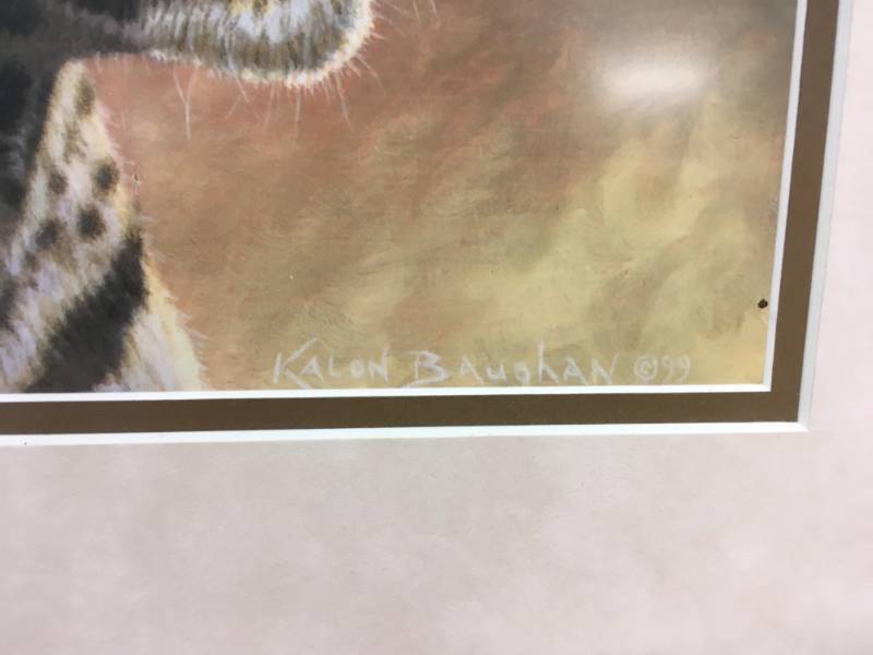 lot 928 image: Jaguar print By Kalon Baughan